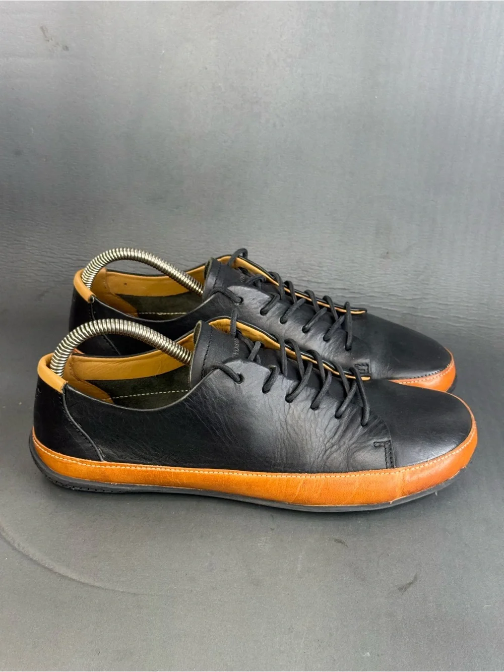 Vivobarefoot Bannister black Leather shoes men’s size 9 (42)